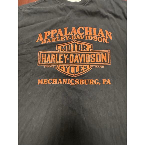 APPALACHIAN HARLEY DAVIDSON 2XL LIFE'S PRIORITIES TSHIRT - Picture 6 of 11